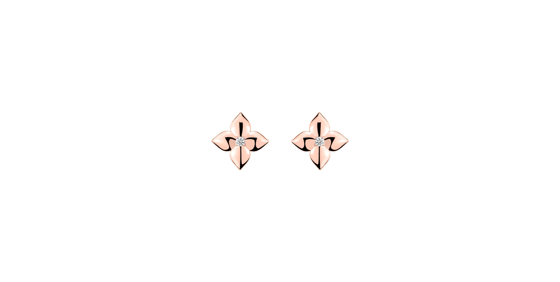 Náušnice s diamantom Lily's Grace