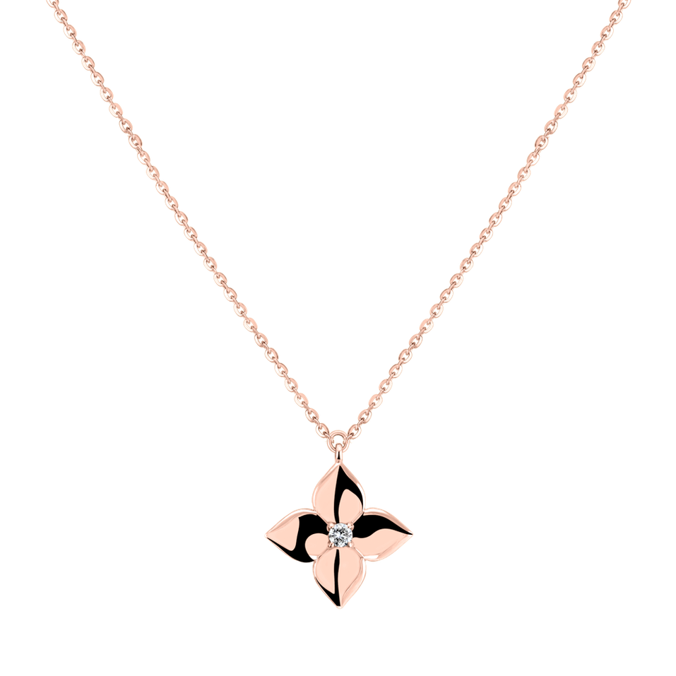 Náhrdelník s diamantom Lily's Grace