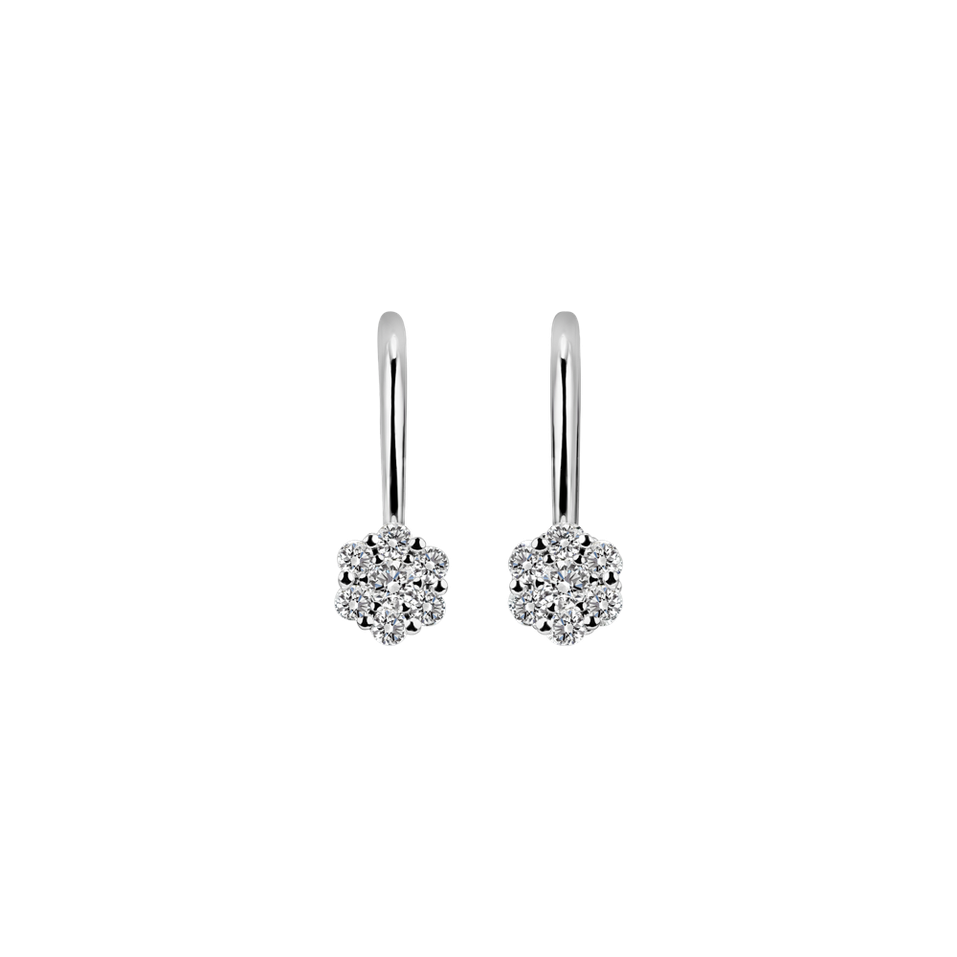 Náušnice s diamantmi Eternal Brilliance