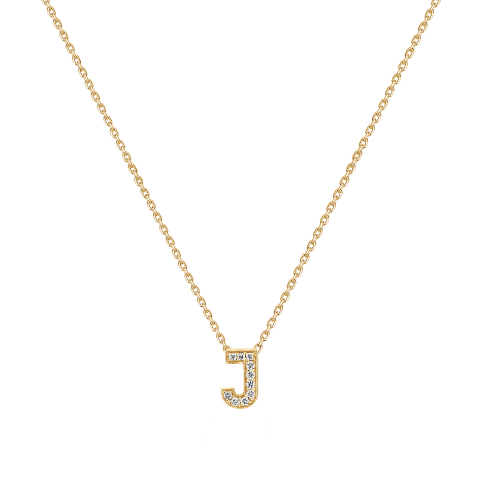 Prívesok s diamantmi Twinkling  Letter