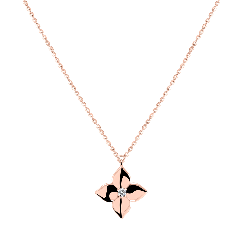 Náhrdelník s diamantom Lily's Grace