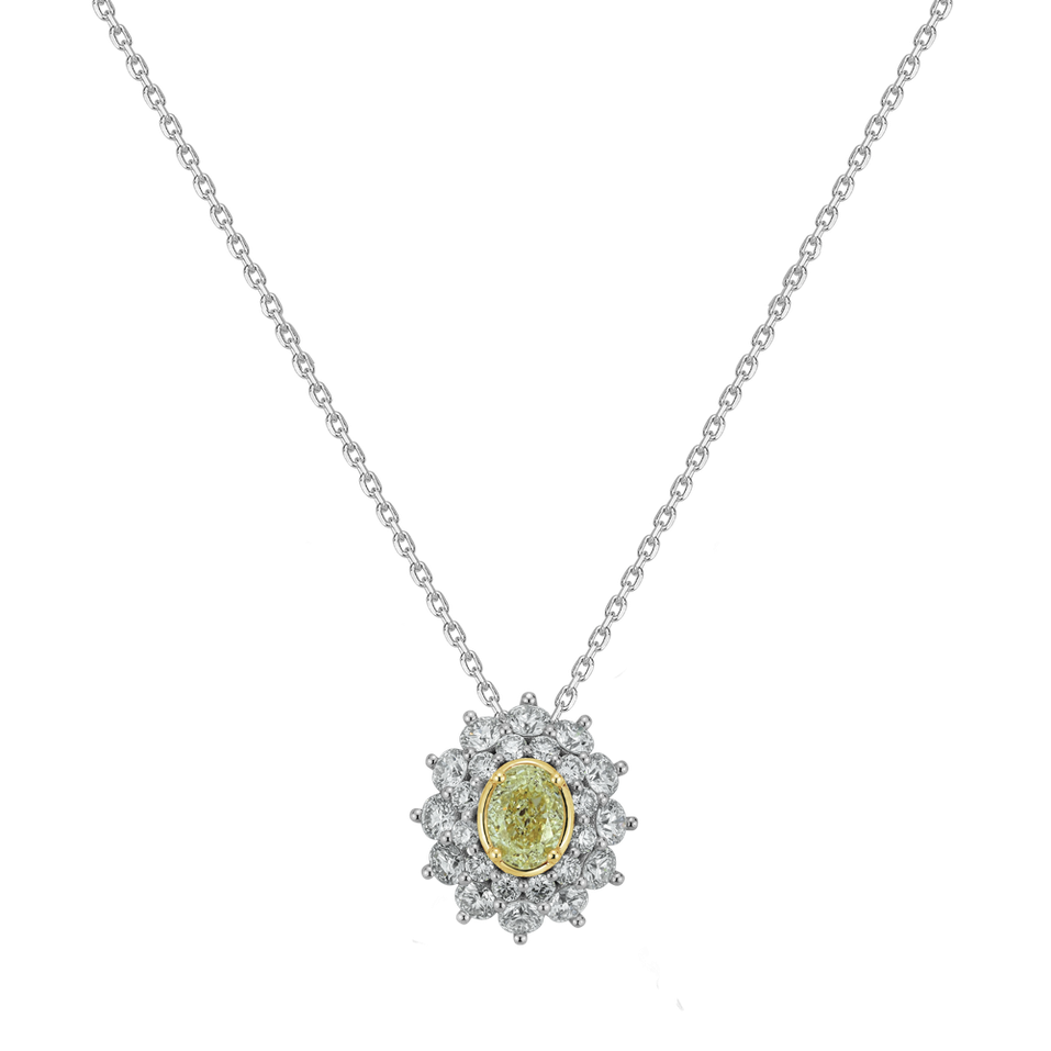Náhrdelník s diamantmi Soleil Royale