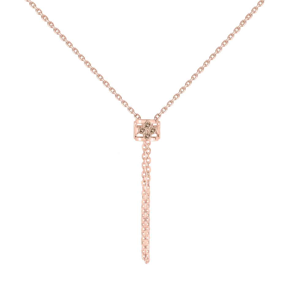 Náhrdelník s diamantmi Virela