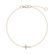 Náramok s diamantmi Little Cross2