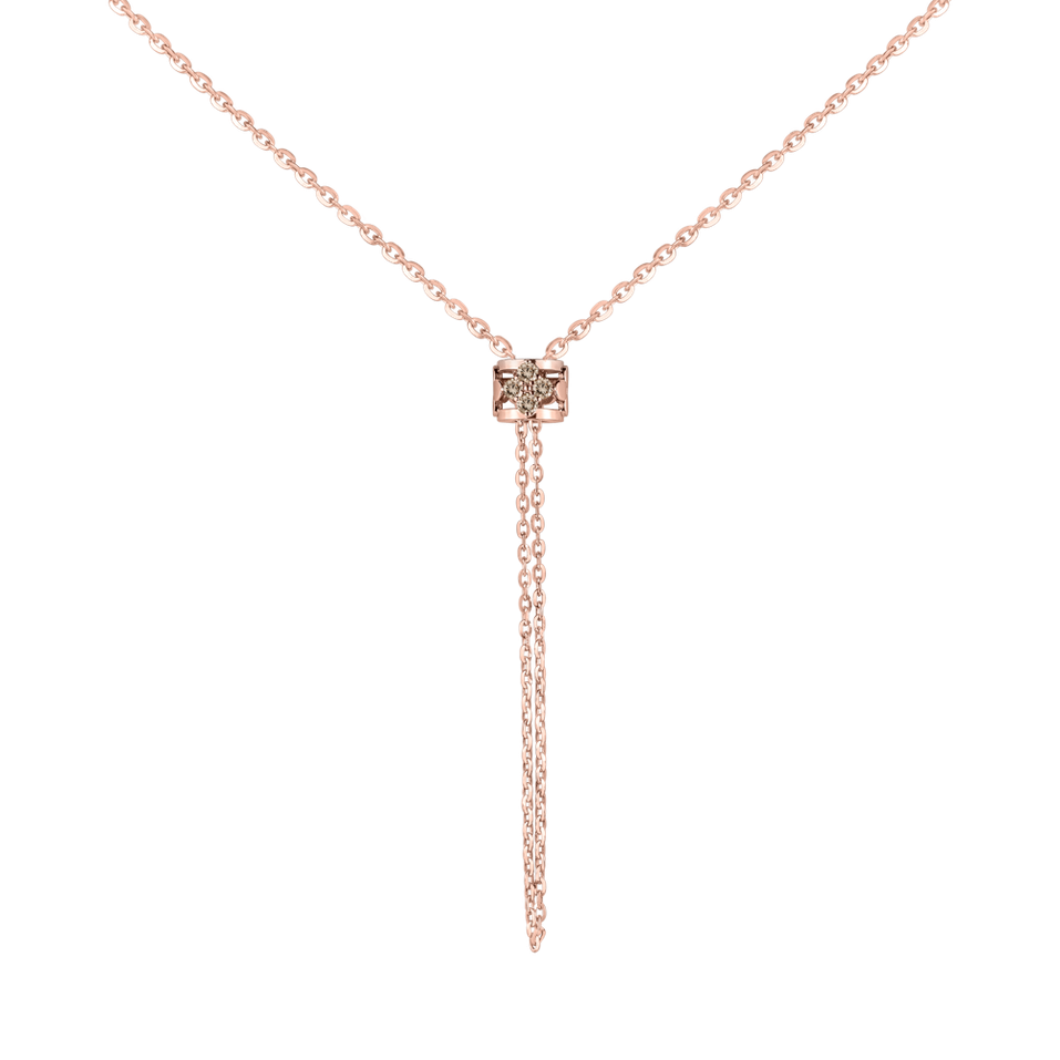 Náhrdelník s diamantmi Virela