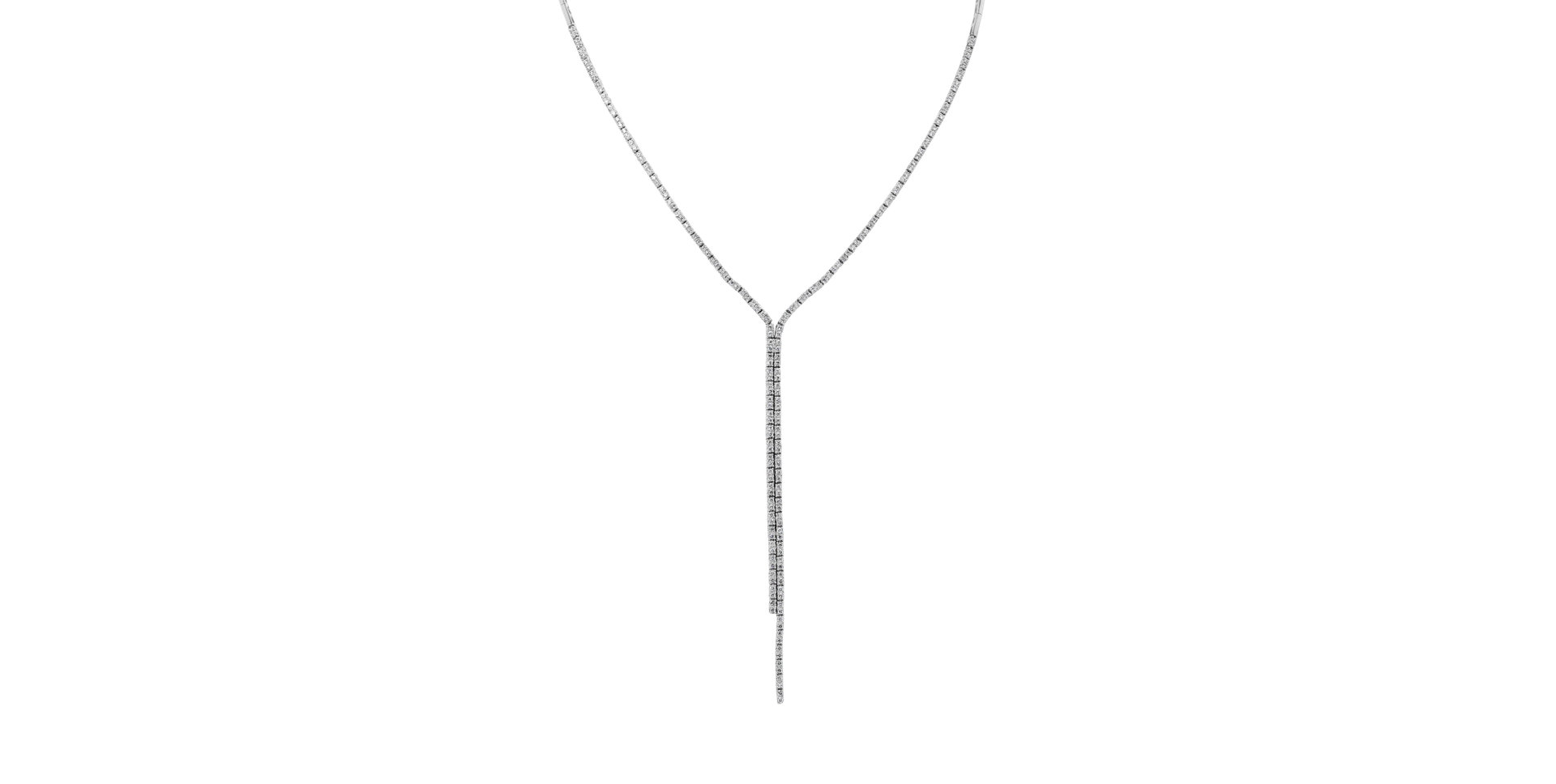 Náušnice s diamantmi Luxury Touch