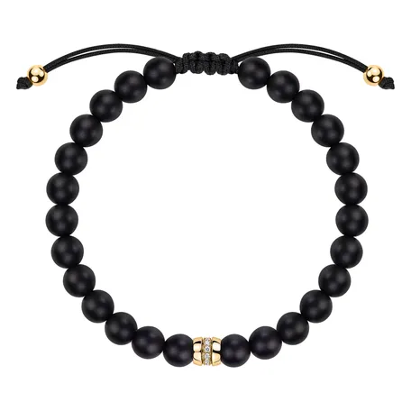 Náramok s diamantmi a achátmi Shadow Pulse