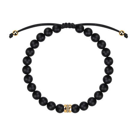 Náramok s diamantmi a achátmi Winter Gift