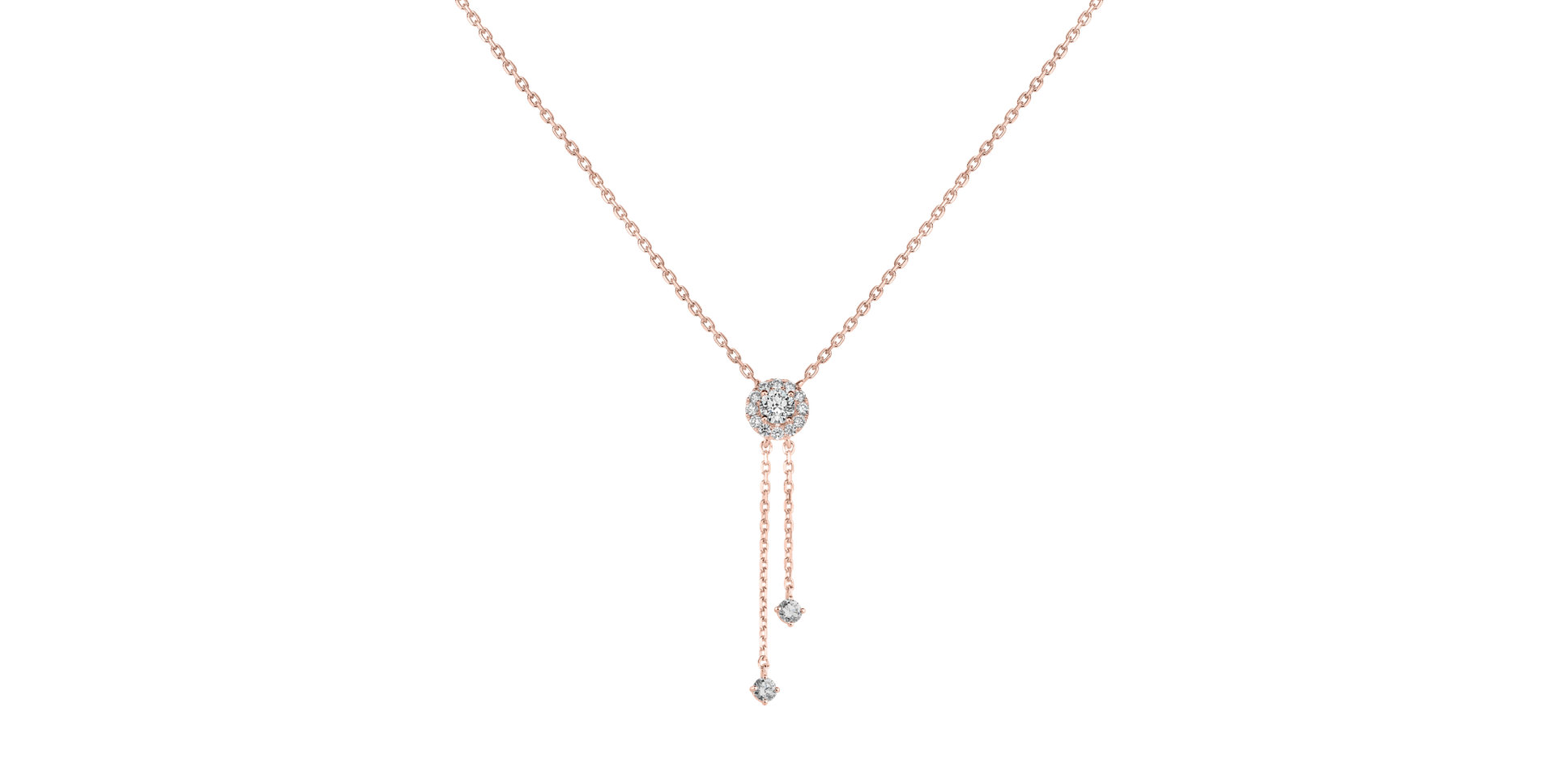 Náhrdelník s diamantmi Sirius