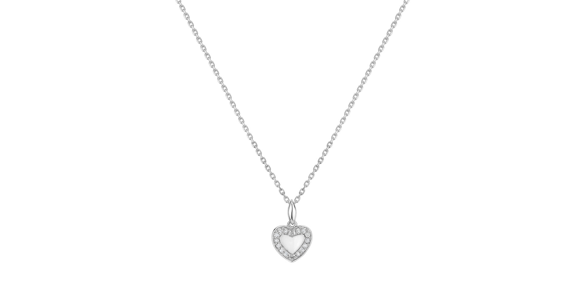 Náhrdelník s diamantmi Diamond Lover