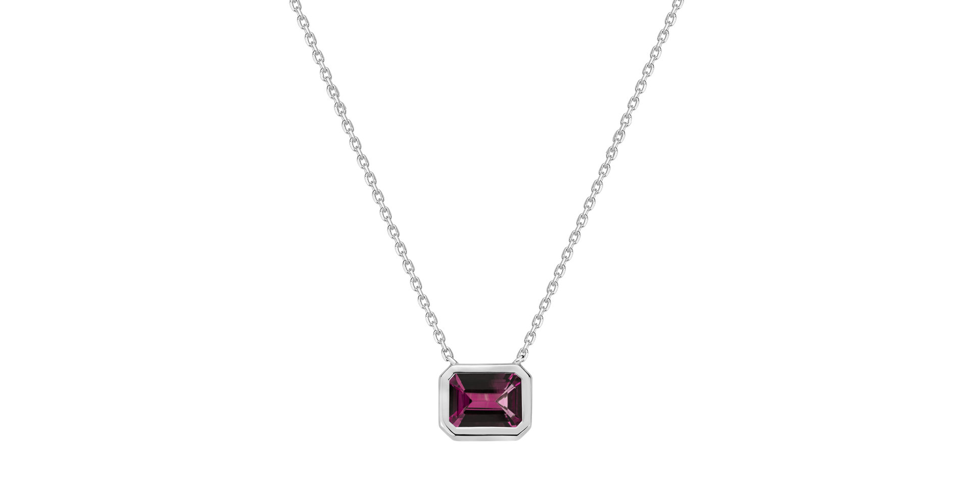 Náhrdelník s rhodolitom Aurum Breeze