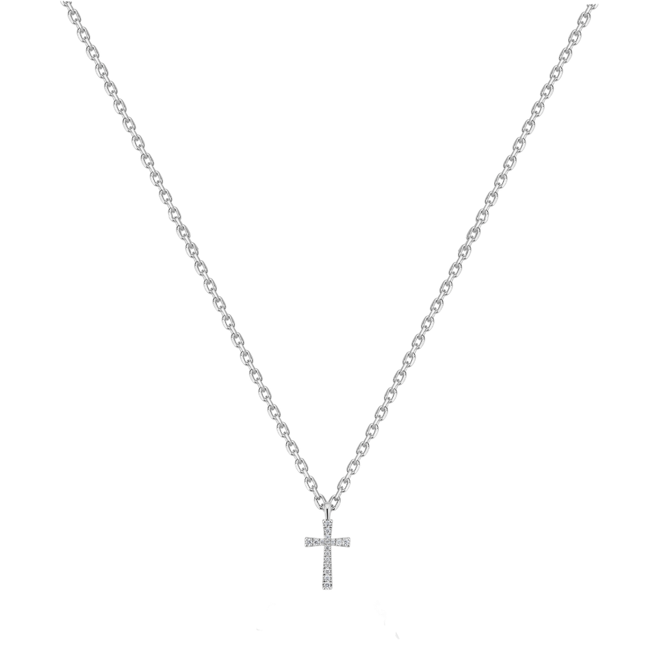 Náhrdelník s diamantmi Shimmer of Faith