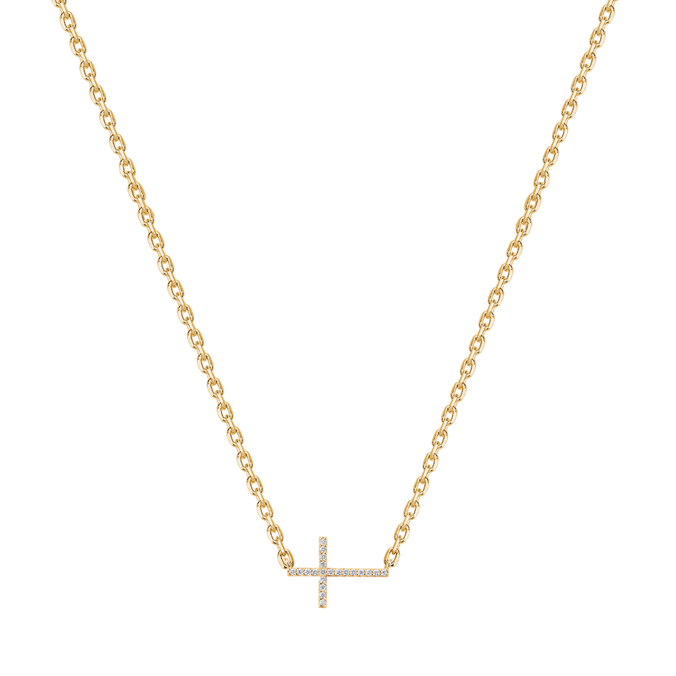 Náhrdelník s diamantmi Royal Cross