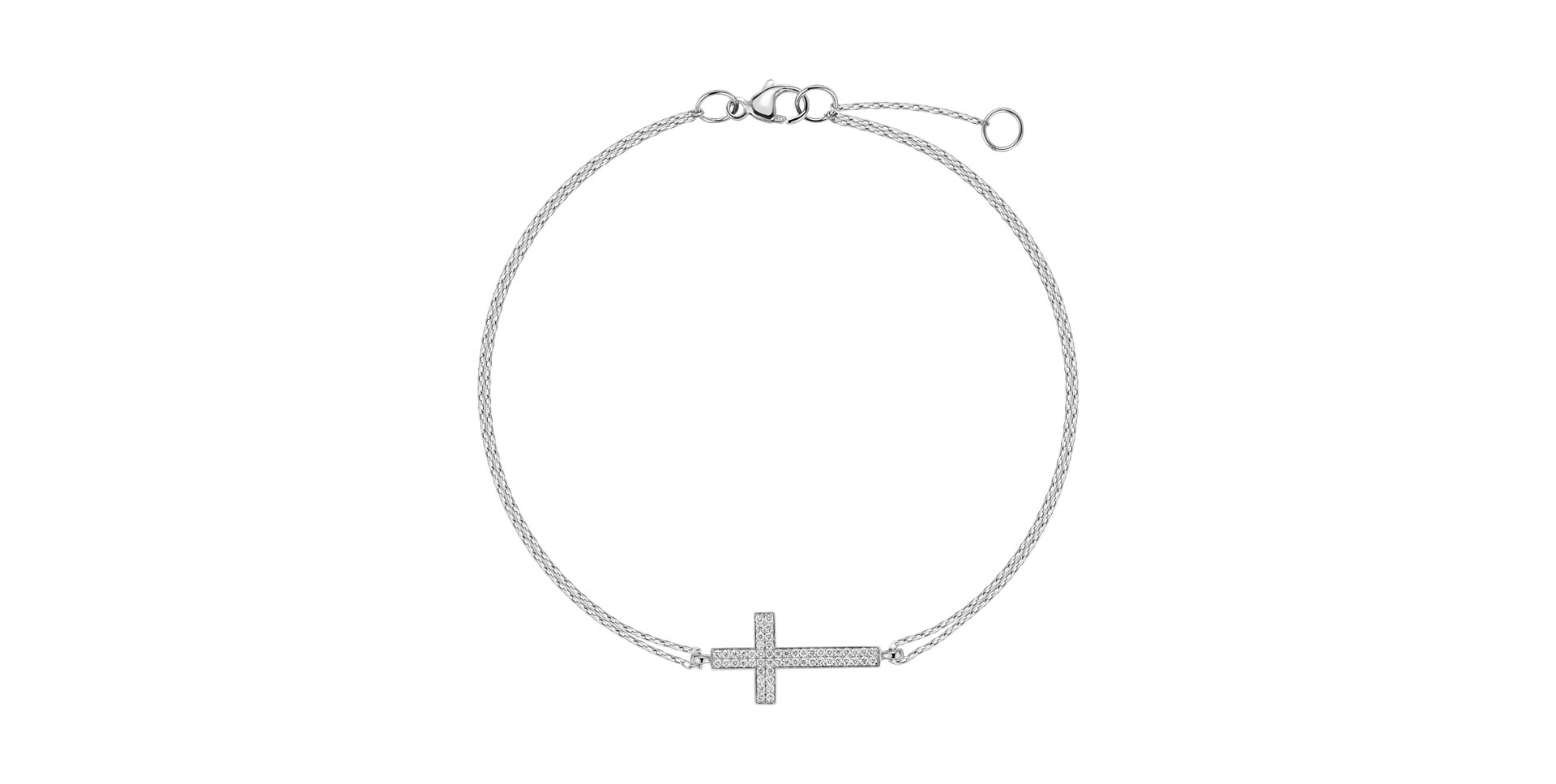 Náramok s diamantmi Cross