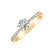 Prsteň a diamantmi Classic Dew2
