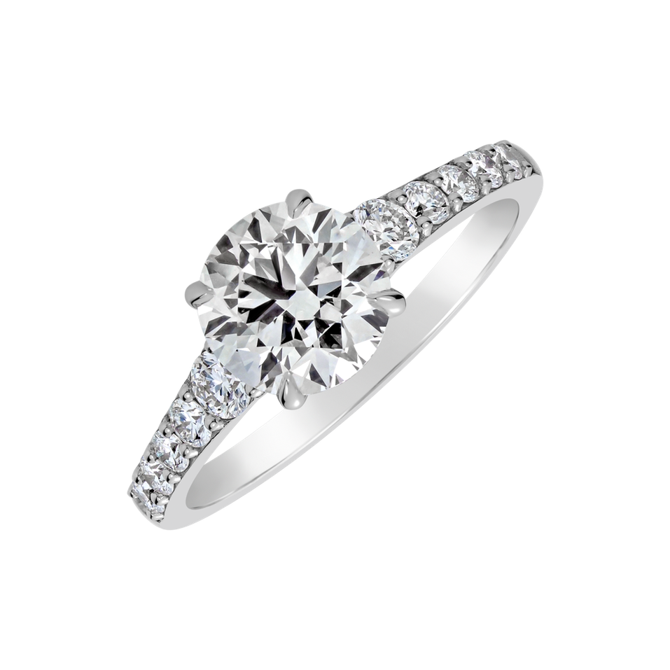 Prsteň s diamantmi Alaric