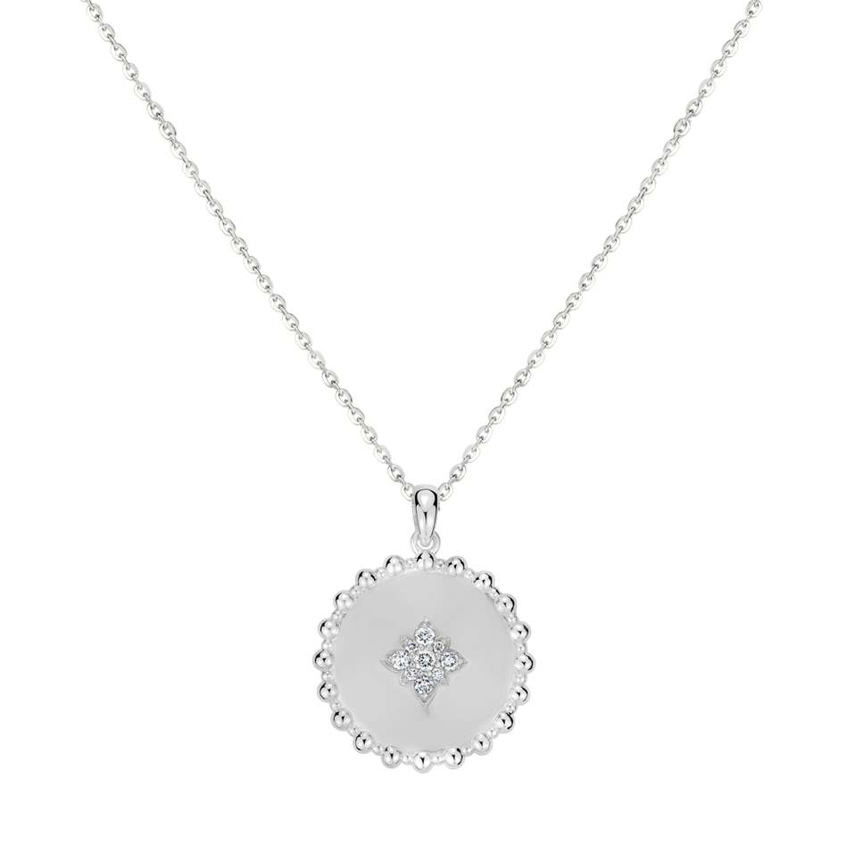 Náhrdelník s diamantmi Piece of Sun