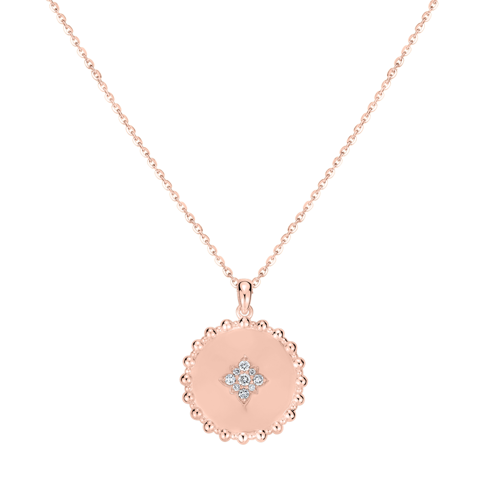 Náhrdelník s diamantmi Piece of Sun