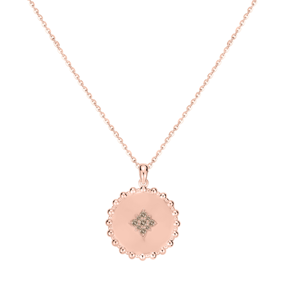 Náhrdelník s diamantmi Piece of Sun