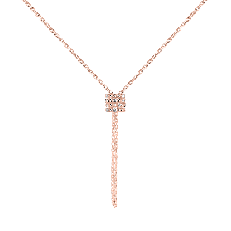 Náhrdelník s diamantmi Firenze