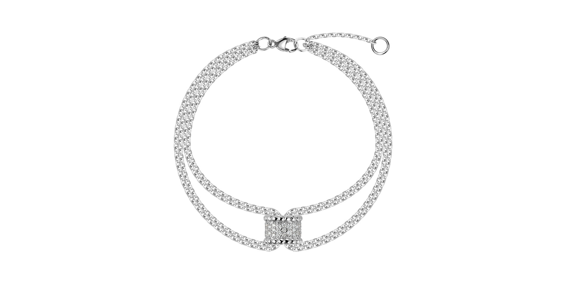 Náramok s diamantmi Evia