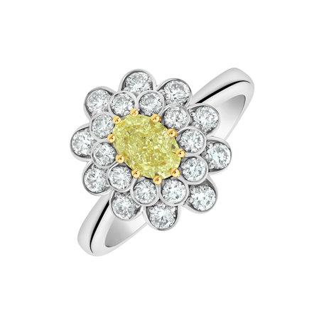 Prsteň s diamantmi Florion