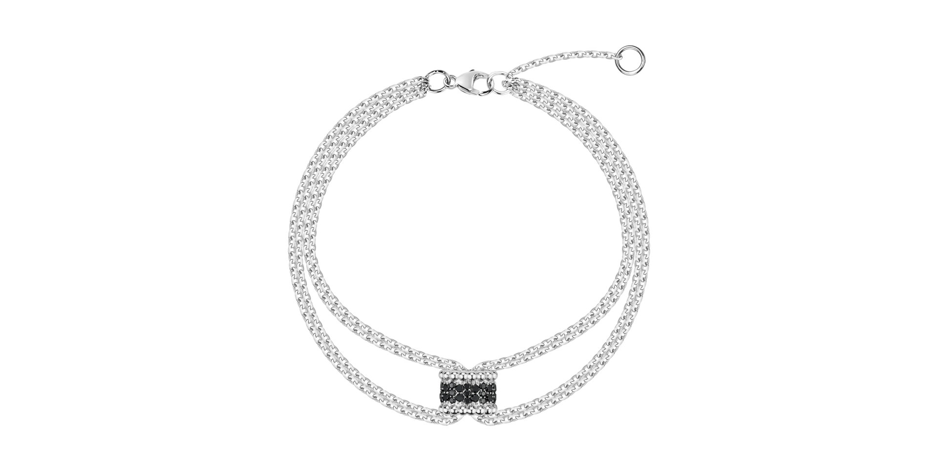 Náramok s diamantmi Evia