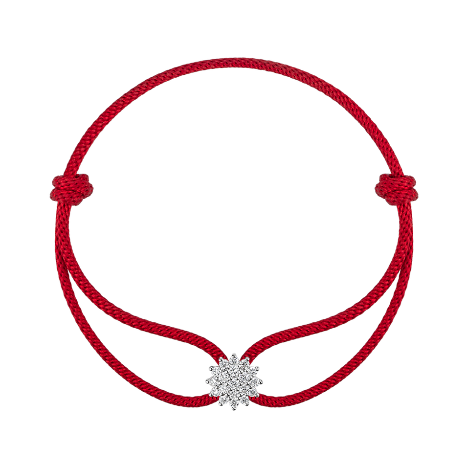 Náramok s diamantmi Delicate Star