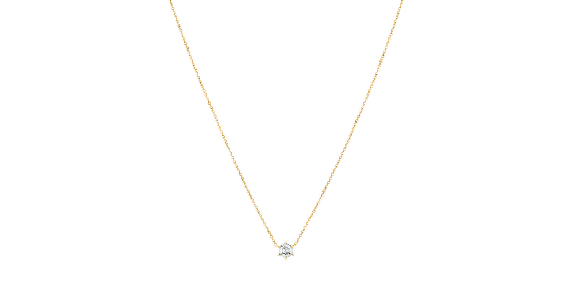 Náhrdelník s diamantom Vega