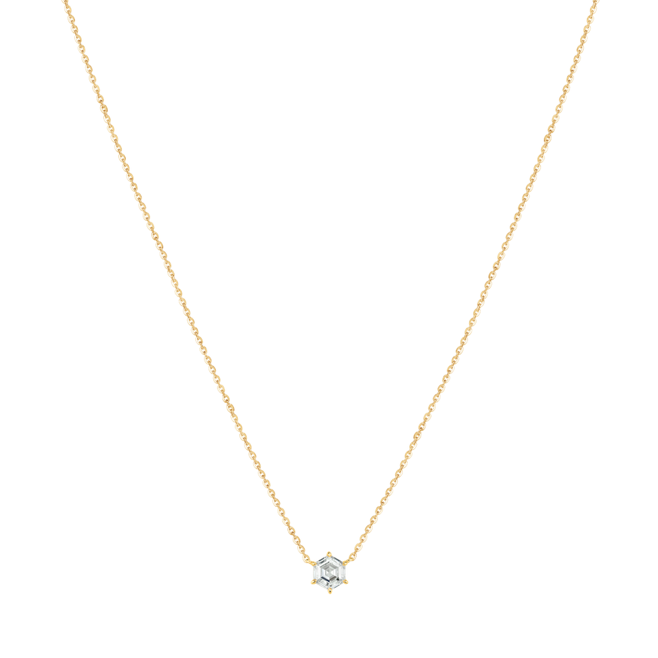Náhrdelník s diamantom Vega