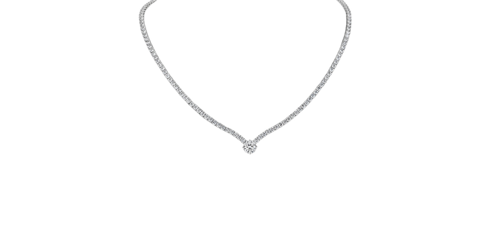 Náhrdelník s diamantmi Gremory