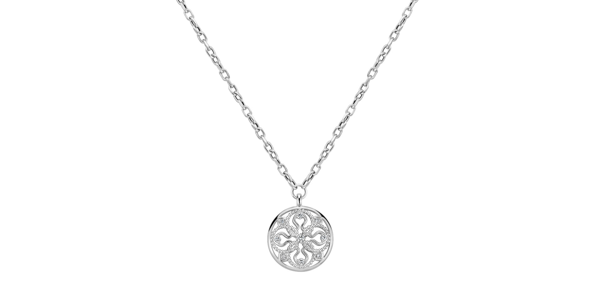 Náhrdelník s diamantmi Aristos