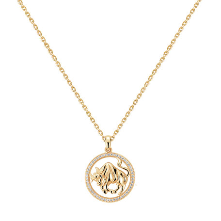 Náhrdelník s diamantmi Starlit Zodiac Aries