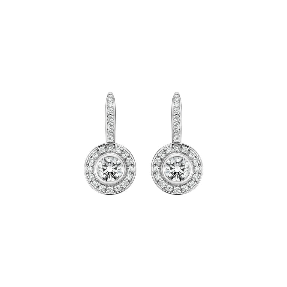Náušnice s diamantmi Alora