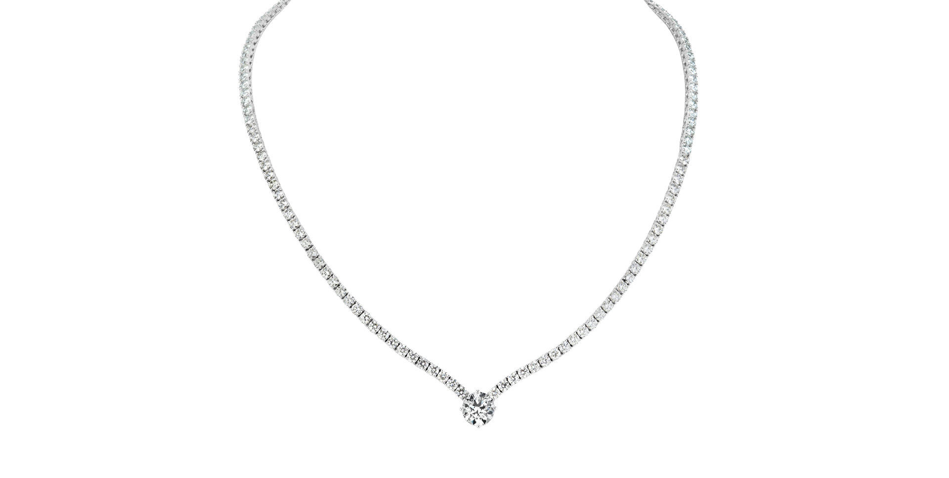 Náhrdelník s diamantmi Gremory