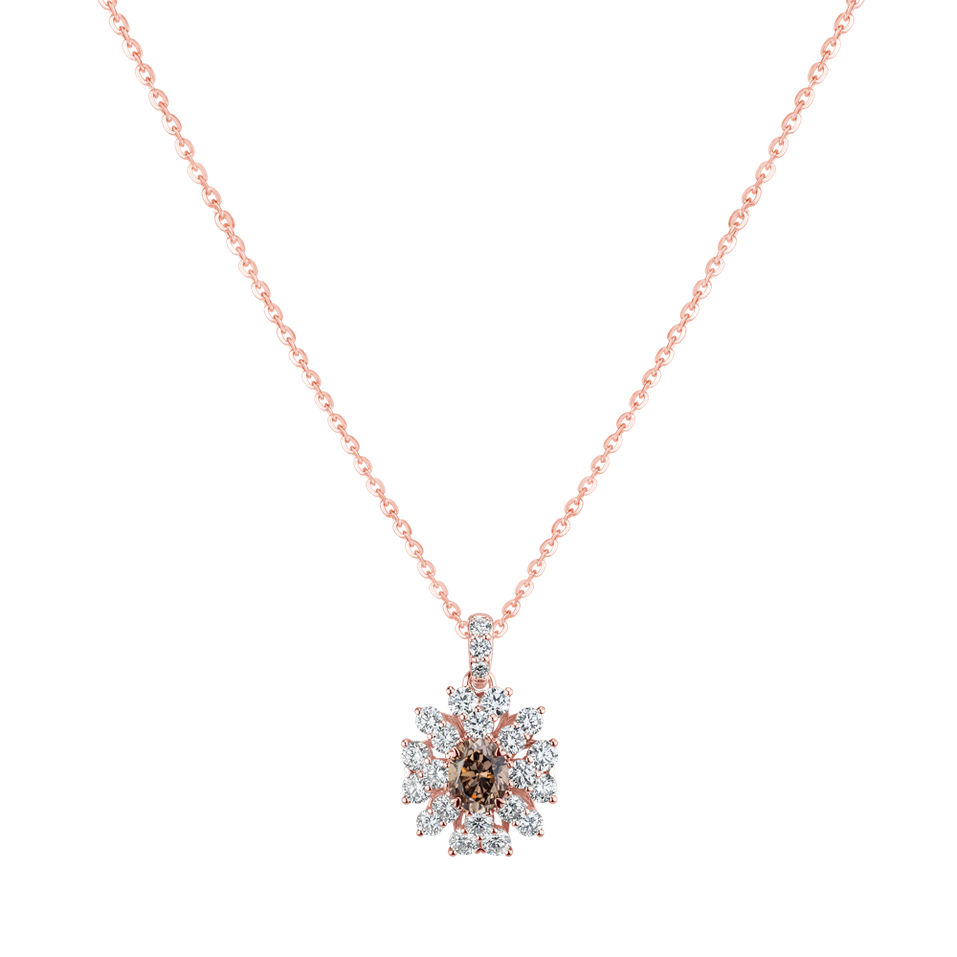 Náhrdelník s diamantmi Venancio