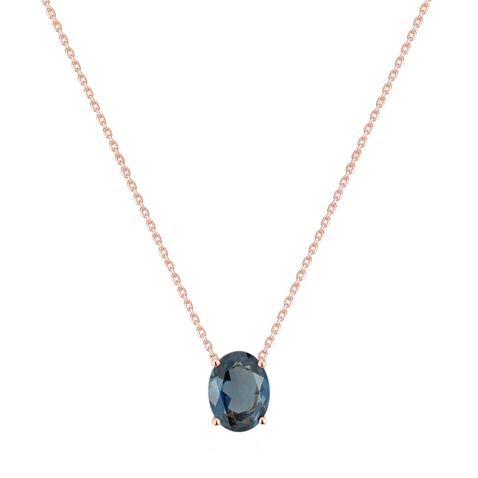 Náhrdelník s topásom Mystic Abyss