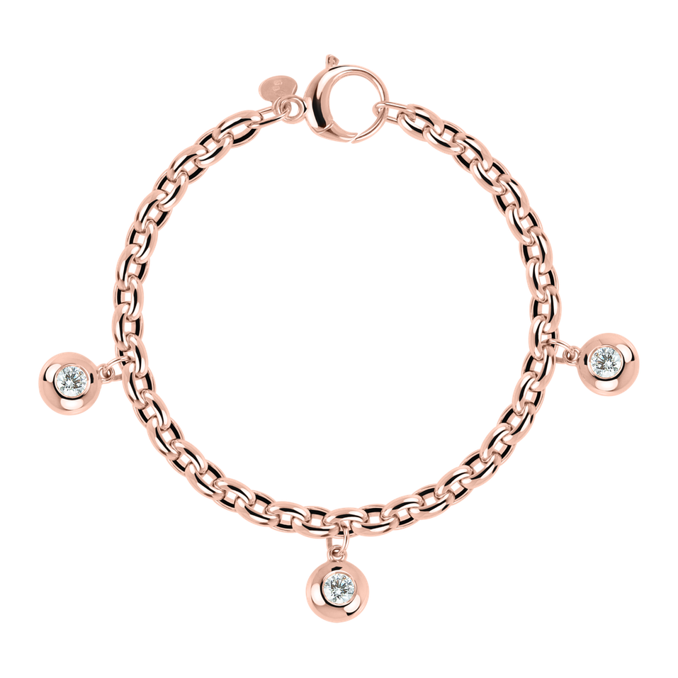 Náramok s diamantmi The Bold Gem