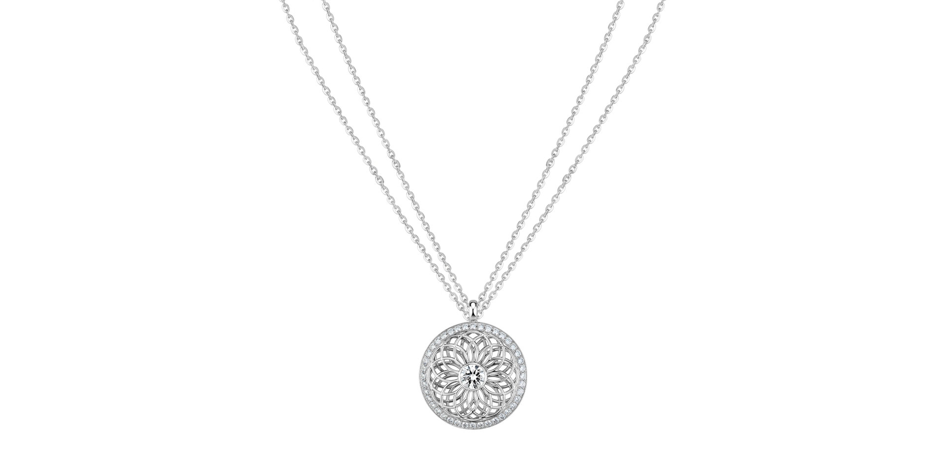 Náhrdelník s diamantmi Heart of Star