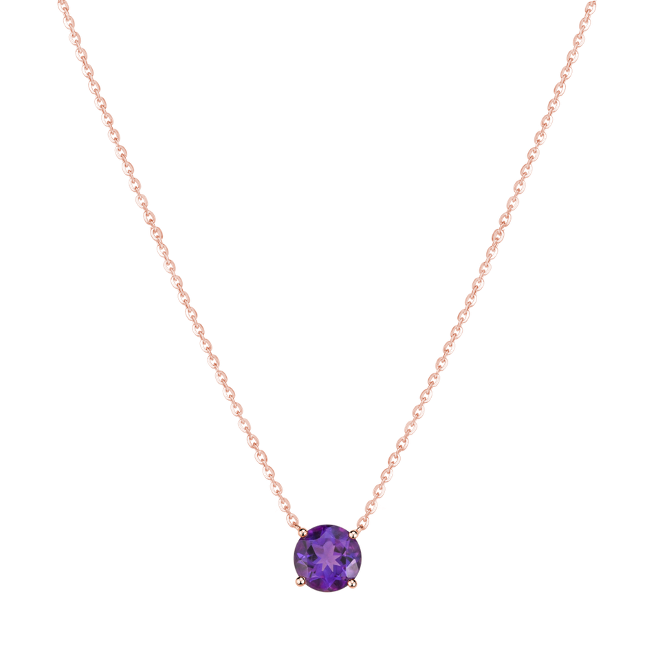 Náhrdelník s ametystom Nauticalia