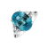 Prsteň s diamantmi a zirconom Dynasty Gem2
