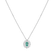 Náhrdelník s diamantmi a paraibou Petal of the Wind2
