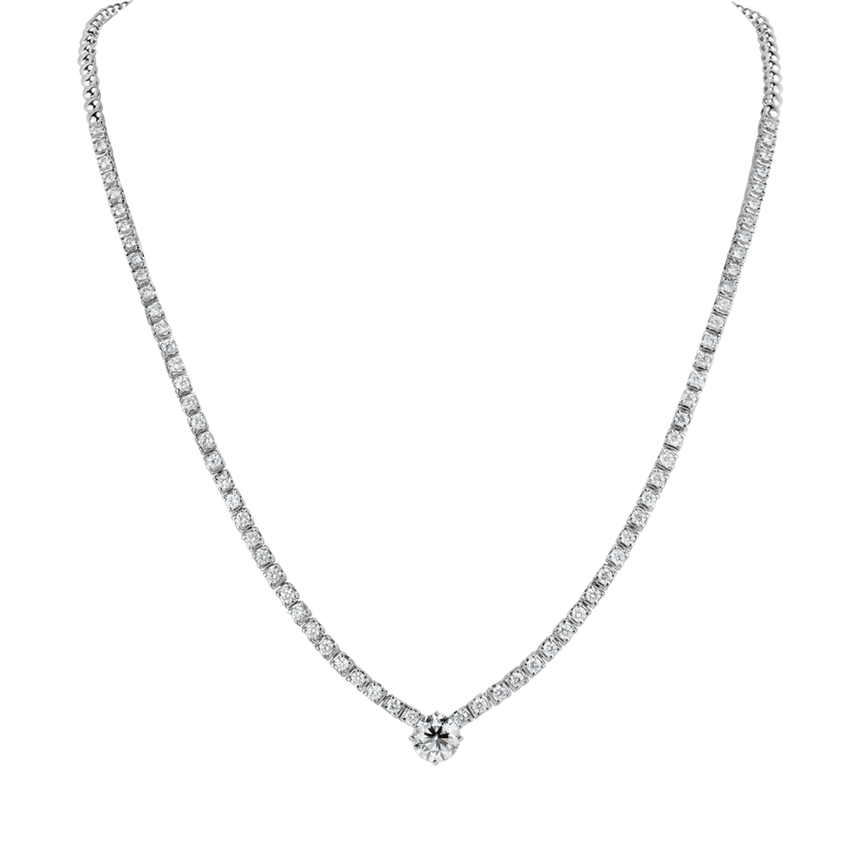 Náhrdelník s diamantmi Gremory