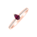 Prsteň s diamantmi a rubínom Seriane2