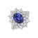 Prsteň s diamantmi a zafírom Queen of Sapphire2