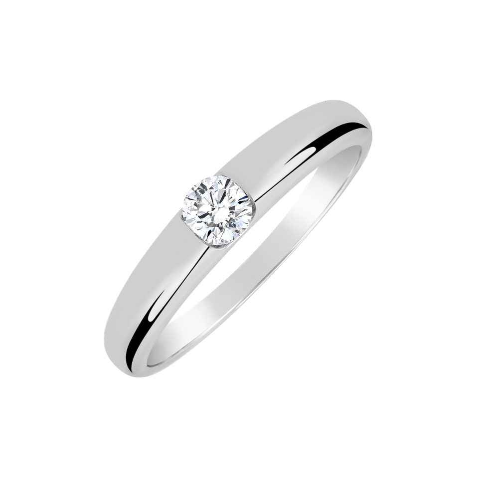 Prsteň s diamantom Tender Love
