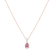 Náhrdelník s diamantom a turmalínom Nova Rosa2