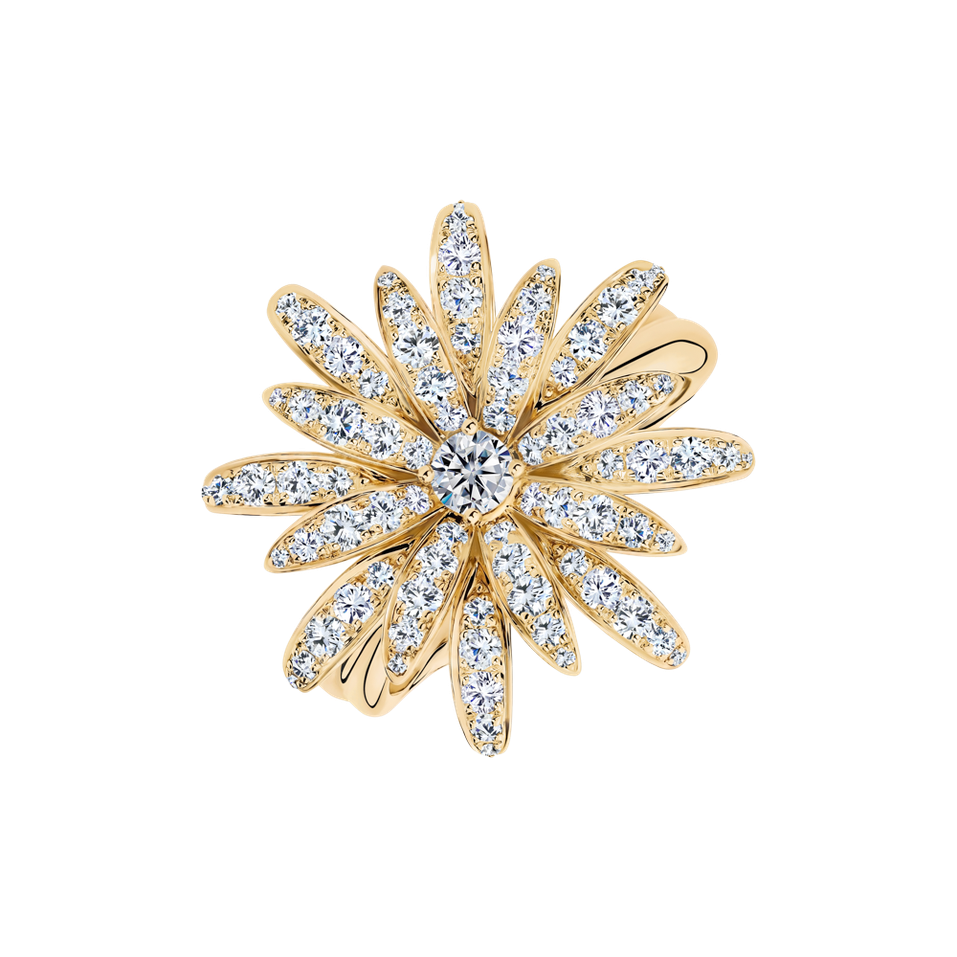 Prsteň s diamantmi Divine Asteria