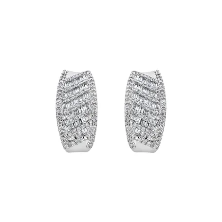 Náušnice s diamantmi Luxoria