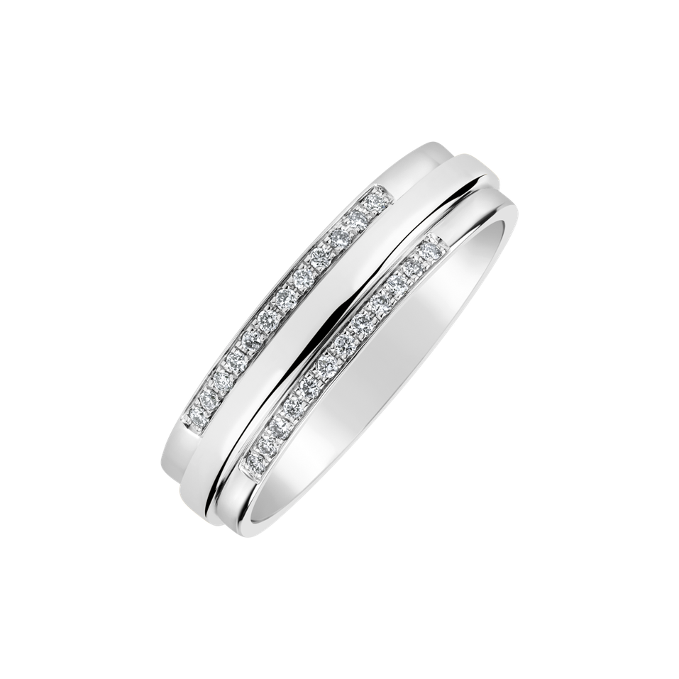 Prsteň s diamantmi Marvel